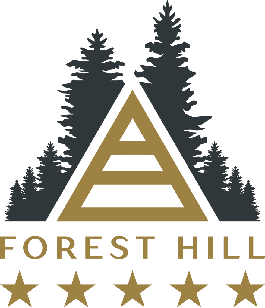 Forest hill logo 5 stars black